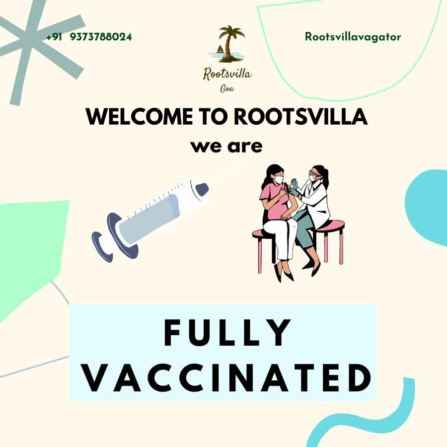 Rootsvilla Vagator - Longstays, Coworking Backpacker'S Hostel ภายนอก รูปภาพ